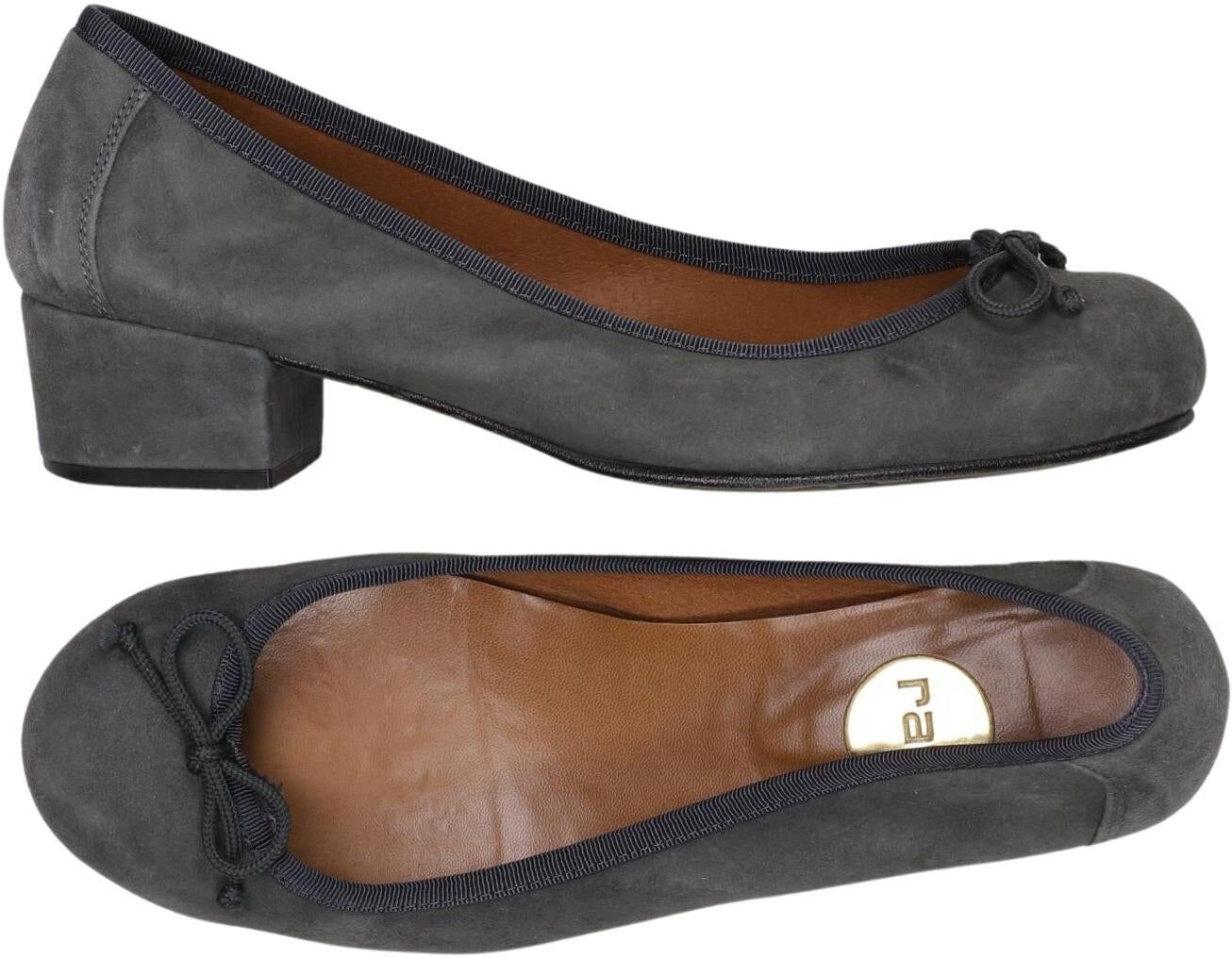ras Damen Pumps, Grau, Gr. EU 36, Leder - Second Hand