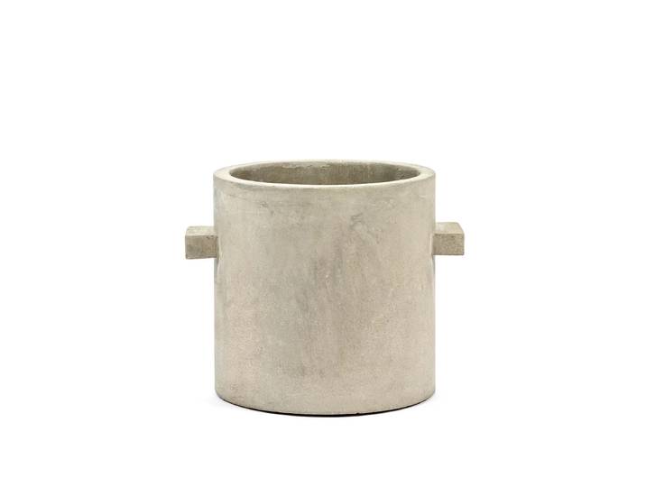 Serax - Concrete Übertopf, Ø 20 x H 20 cm, grau