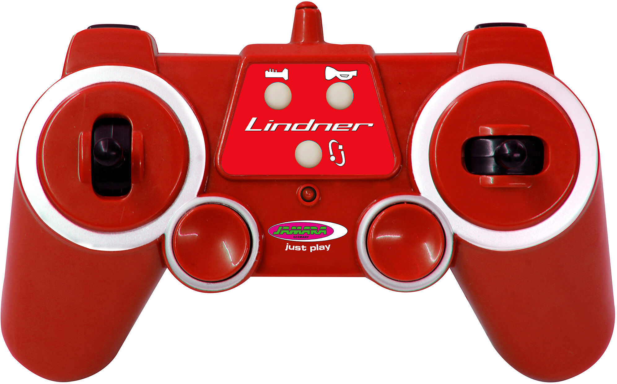 RC-Traktor JAMARA "Lindner Geotrac mit Frontlader", rot, Fernlenkfahrzeuge, KinderB:17cm H:21cm T:43cm, RC-Traktor, mit Licht und Sound, B:17cm H:21cm T:43cm
