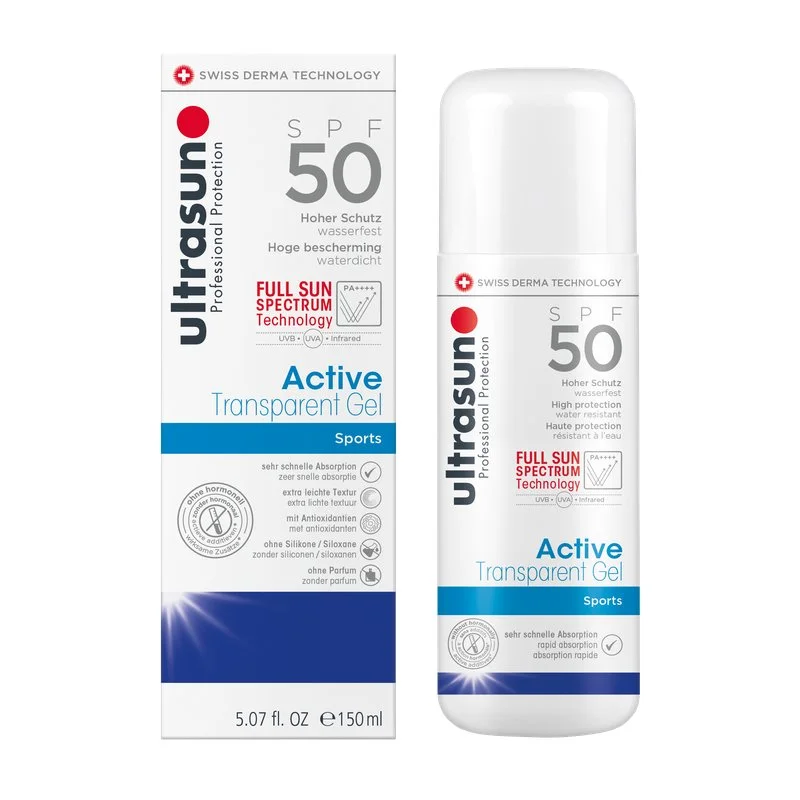 Ultrasun AG Active Transparent Gel SPF 50, 150ml U22631