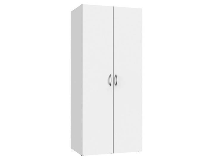 Xora Mehrzweckschrank, Weiß, 5 Fächer, 80x185x40 cm, BQ - Bündnis für Qualität, Made in Germany, DIN EN ISO 9001, erweiterbar, Waschküche, Mehrzweckschränke