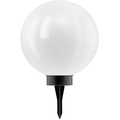 LED Solarleuchte EGLO "Z_Solar Solarleuchte, Außenleuchte, Außenbeleuchtung. Erdspiess, Lampe", weiß (schwarz), H:61cm Ø:30cm, Leuchten, EGLO Solarleuchte Z_solar schwarz Kunststoff weiss 1X0,2W H:61 Ø 30 cm