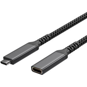 S-Conn USB-Kabel Flexline FL31-74006, USB 3.1, 1,5 m, Verlängerungskabel, C Stecker / C Buchse