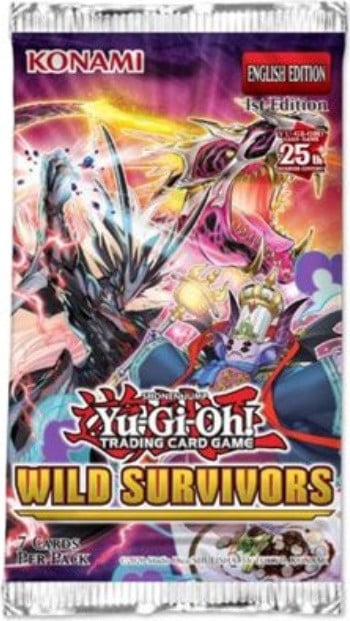 Konami Yu-Gi-Oh! Wild Survivors Boosterpakket