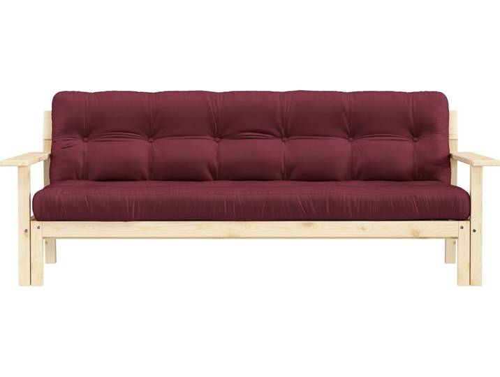 Karup Design Schlafsofa Unwind, Mit Holzstruktur, inkl. Futonmatratze, Liegefläche 130x190 cm