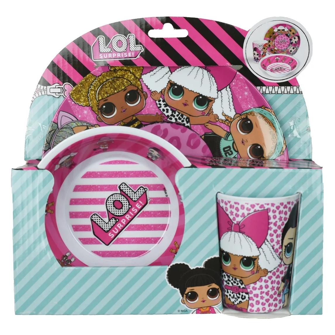 L.O.L. Surprise! MGA MGA Entertainment LOL Surprise Frühstücksset 17-15231-19-06 Pink Einheitsgrösse (17-15231-19-06)