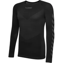 hummel First Seamless langarm Funktionsshirt Kinder black 140/152