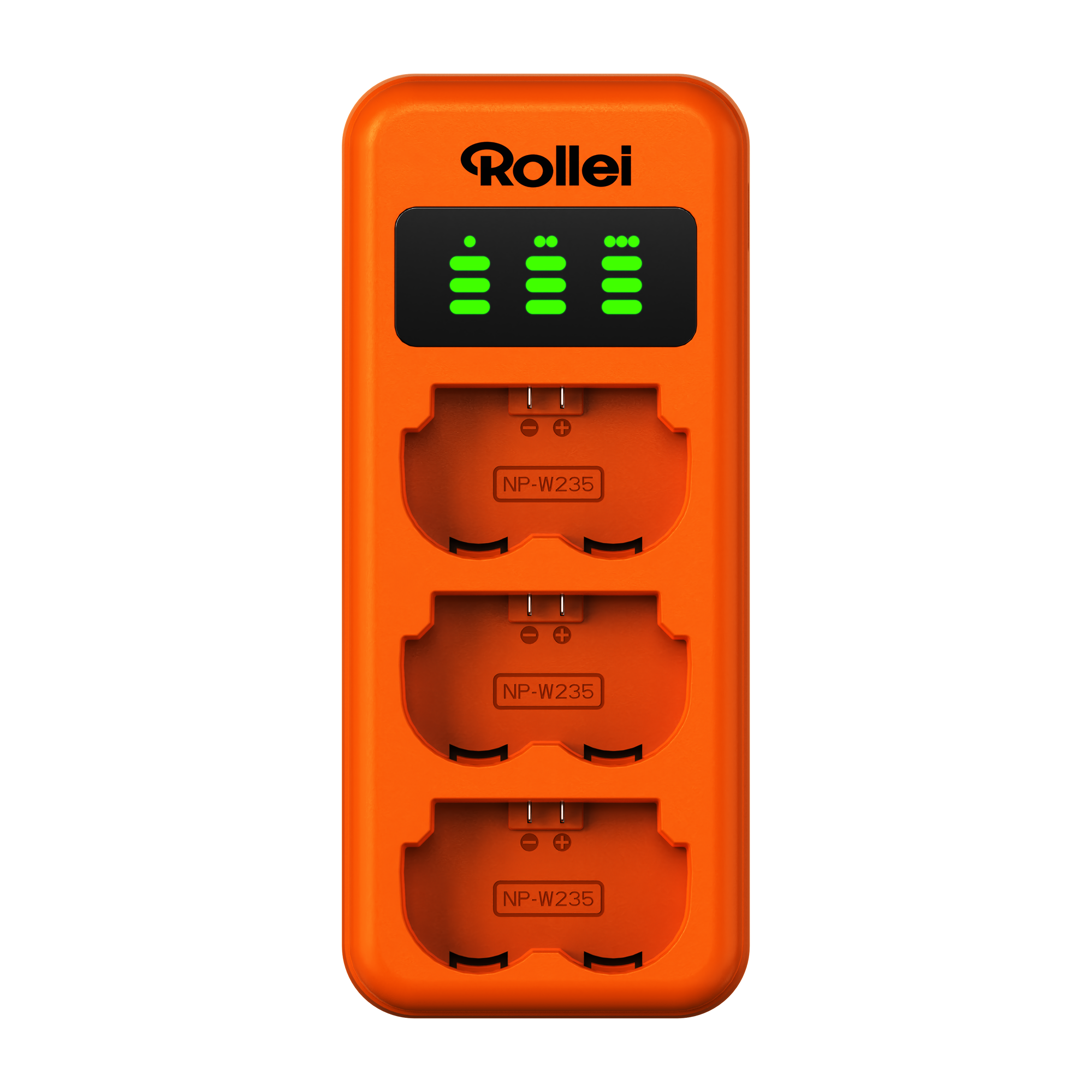 Rollei Ladegerät mit USB-C | 3-fach-Schnellladung 20070