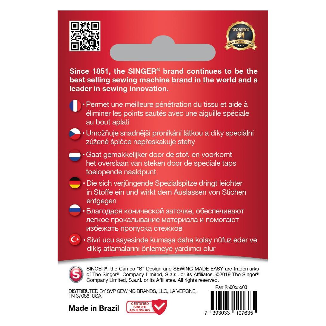 Singer QUILTING Nähmaschinennadel, Sortiment, 5er Pack (33012838)