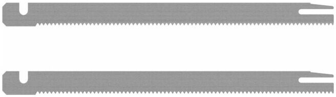 Lames de scie, set de 2 pièces 130 mm ; Bosch (2607018010)
