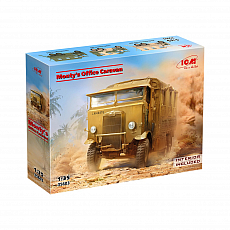 ICM - Monty office caravan - 1:35 - 436 Teile 307018