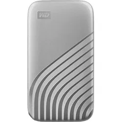 WD, My Passport™ Festplatte, 2 TB SSD, 2,5 Zoll, extern, Silber