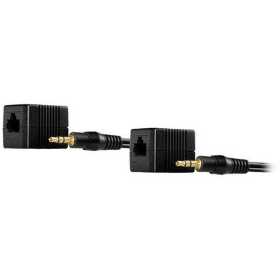 LINDY Audio, stereo (3.5mm Klinke) Audio Extender über Netzwerkkabel RJ45 100m