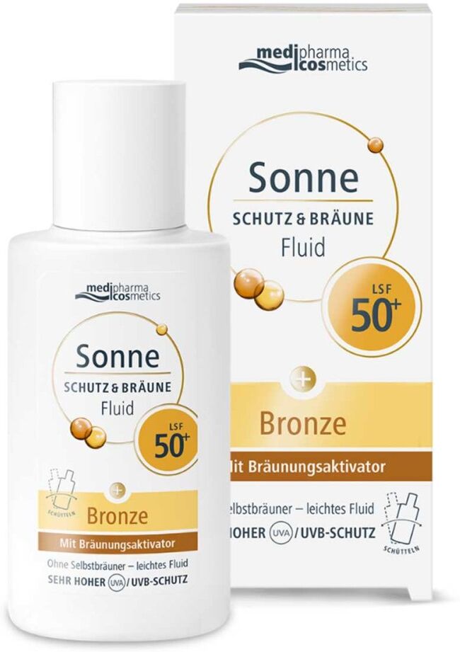 Sonne Schutz & Bräune Fluid Bronze LSF 50+