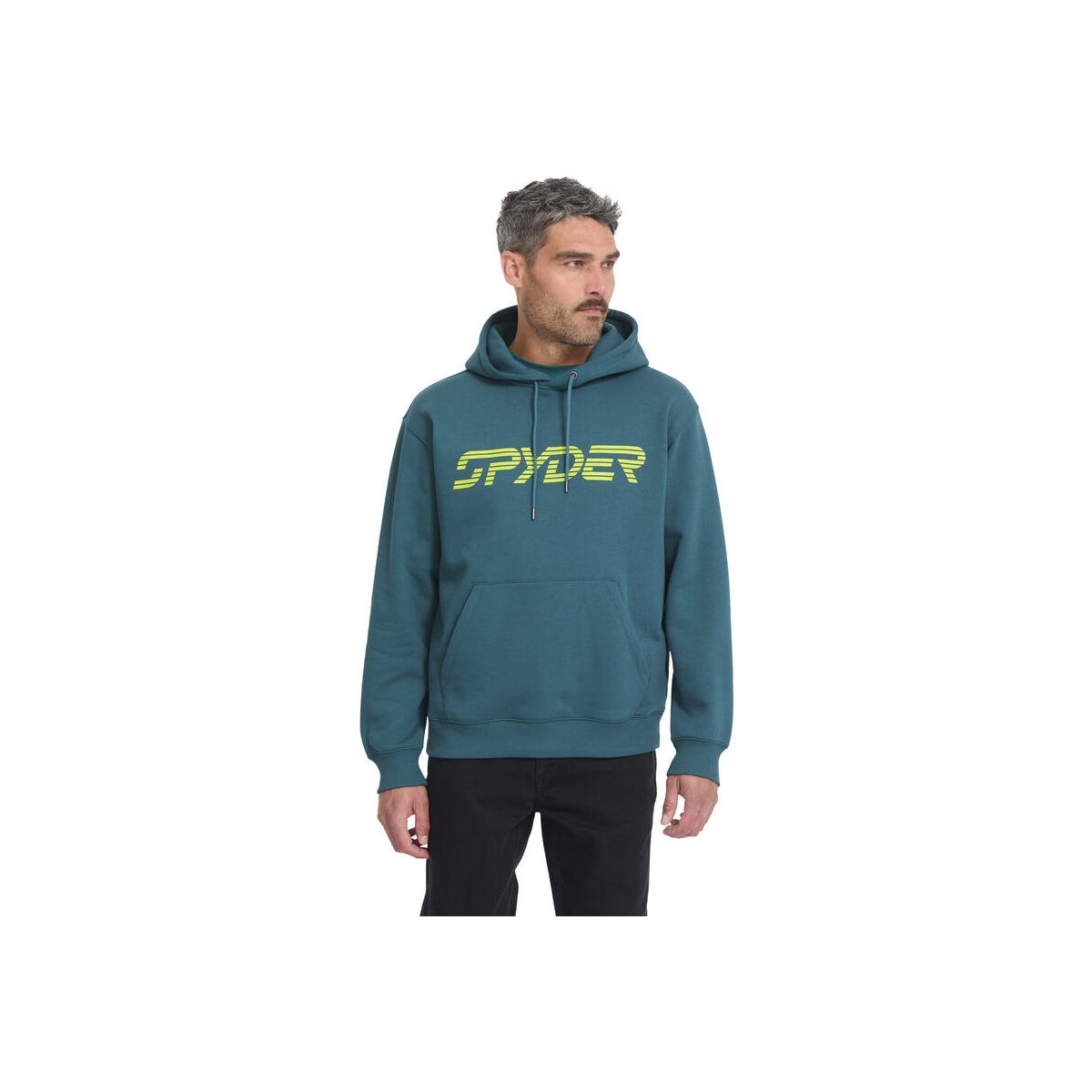 Spyder Wordmark Hoodie petrol (PTL) M 38A411505-PTL-M
