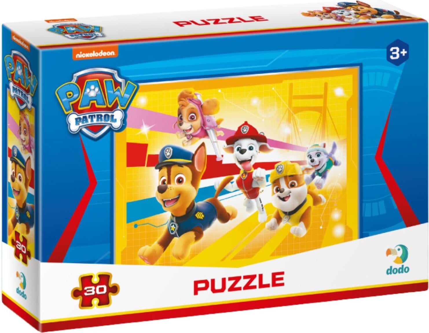 DoDo Paw Patrol Puzzel met 30 stukjes voor peuters