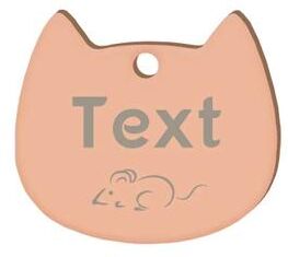 Uplift Treasures Personalized Stainless Steel Pet ID Tag With Engraving 19 l