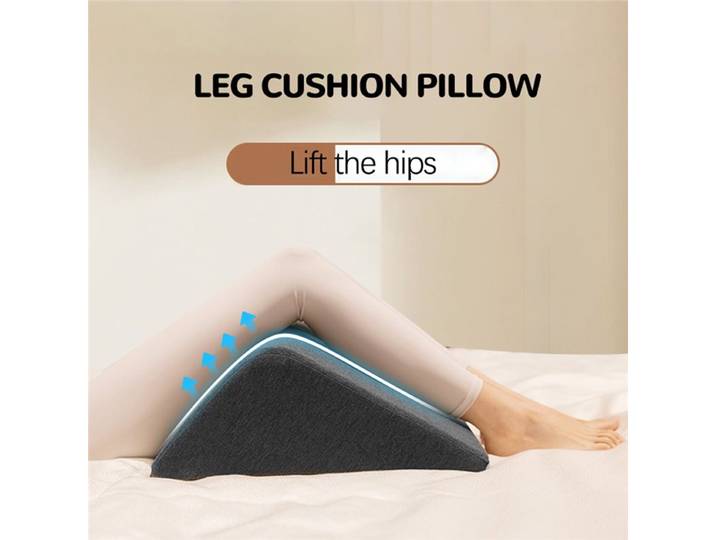 Coussin de repose-jambes A01F pour soulager les gonflements, améliorer la circulation sanguine après une opération, lavable, support pour les jambes