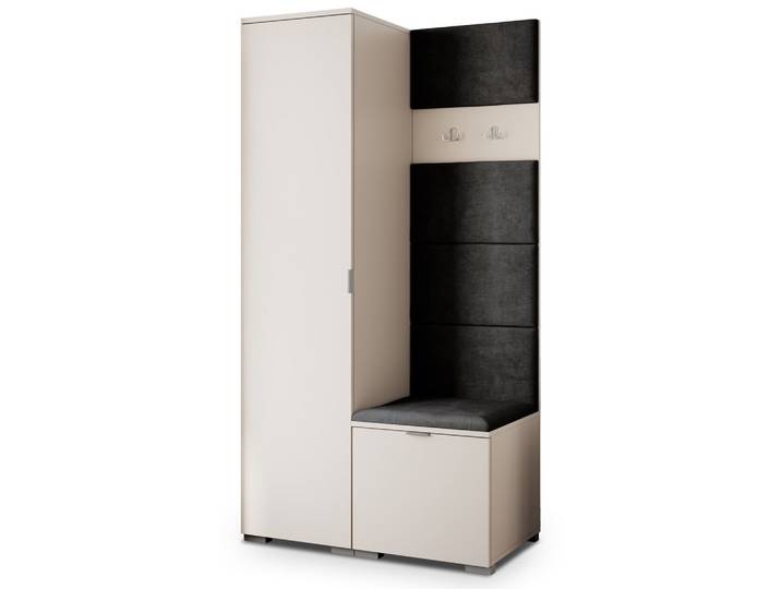 GARDEROBENSCHRANK LORI 95/181/51 cm Modern Kaschmir