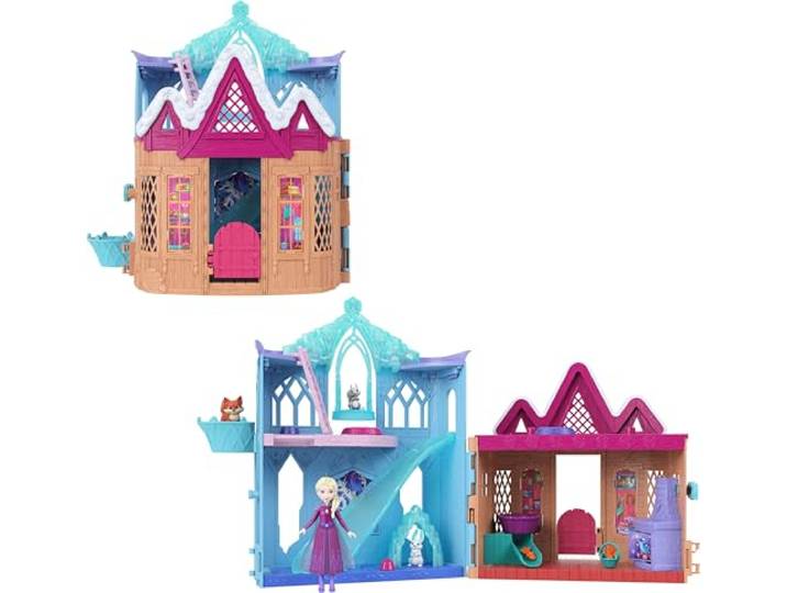 Mattel Disney Frozen Winter Puppy Fun Playset en kleine pop