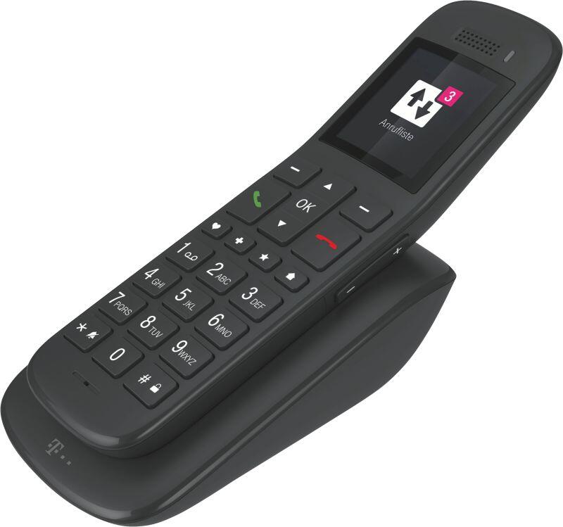 Telekom Sinus A32 ebenholz, mit Basis und AB 40863131