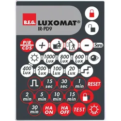 BEG Brück Electronic Fernbedienung IR-PD9