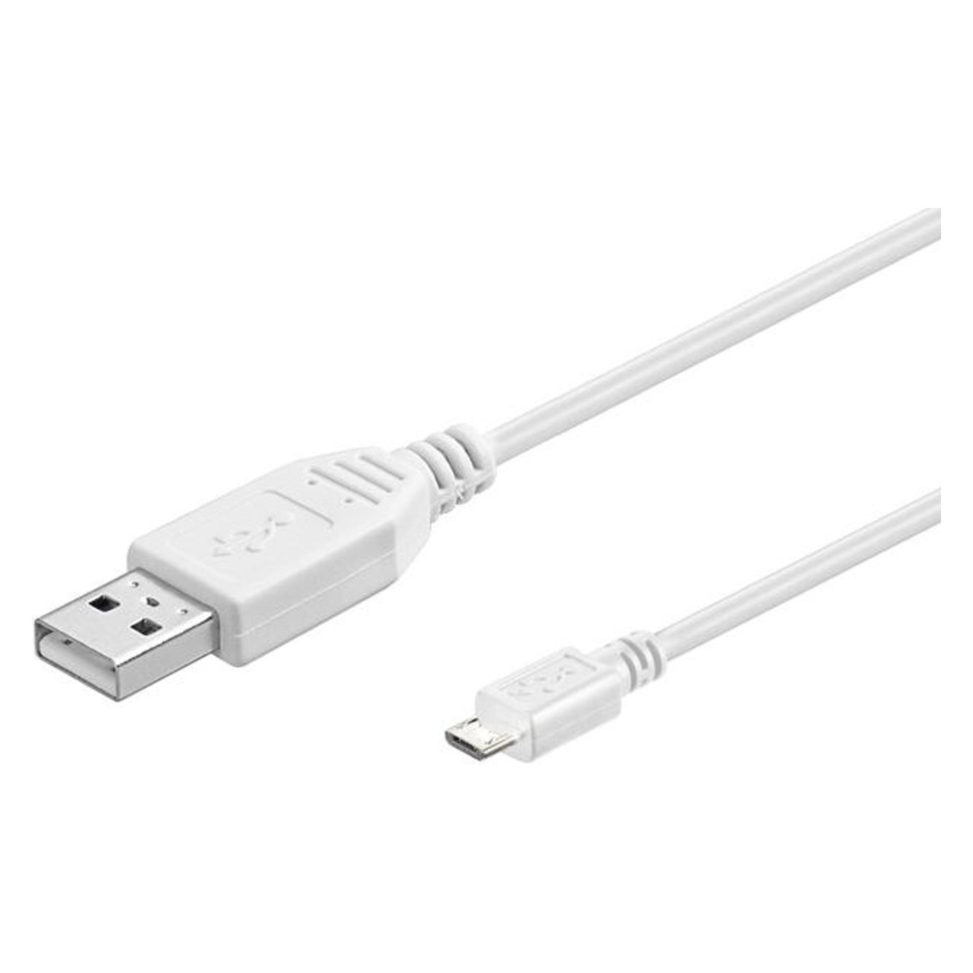 MicroConnect USB A/Micro USB B (1.80 m, USB 2.0) (USBABMICRO18W)