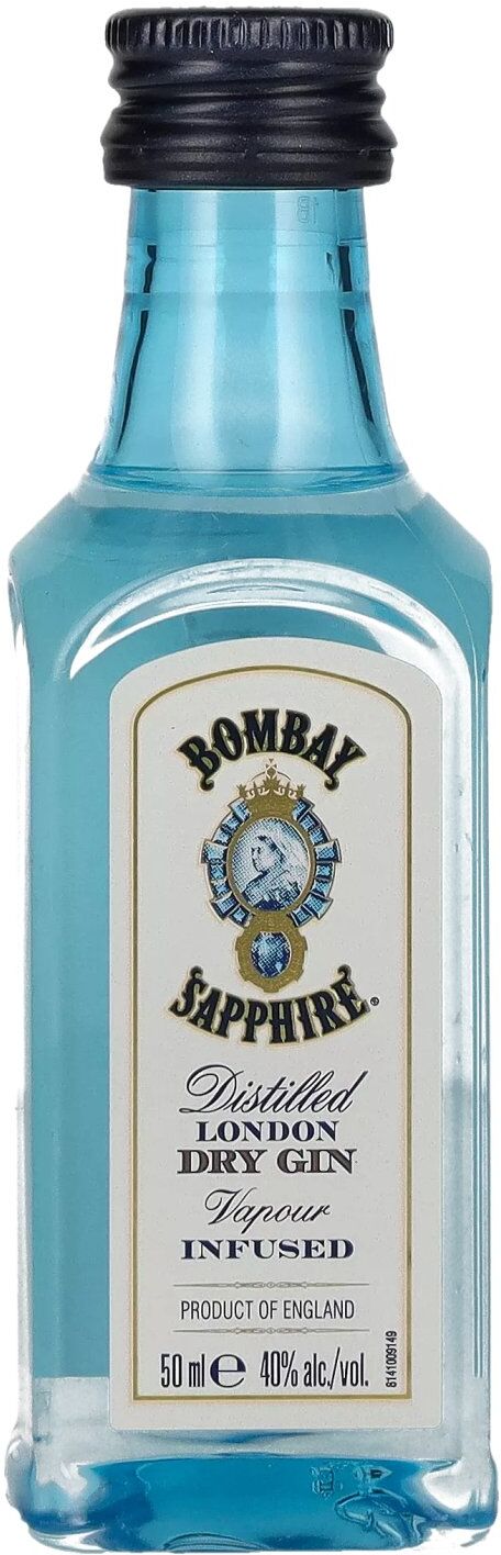 Bombay Gin Bombay SAPPHIRE London Dry Gin 40% Vol. 0,05l PET