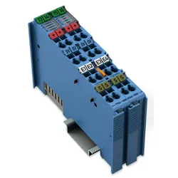 Wago 750-486/040-000 4-Kanal-Analogeingang,0/4 ... 20 mA,Eigensicher,blau 750486040000