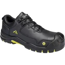 Sicherheitshalbschuhe S3S "FC19" schwarz/gelb - 37 - schwarz