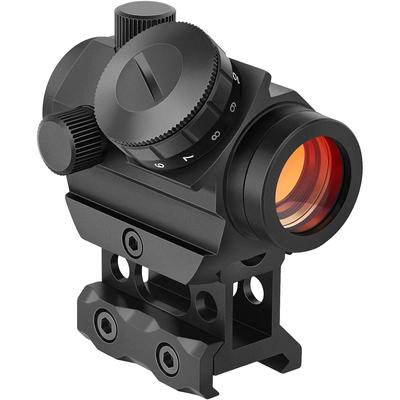 2MOA Red Dot Sight 1x25mm Reflex Scope With Riser Mount 2MOA Red Dot Sight 1x25mm Reflex Scope With Riser Mount