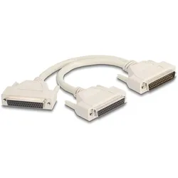 Delock Adapter Y-Kabel Splitter D-Sub HD 50 Pin Stecker zu 2, Antennenkabel