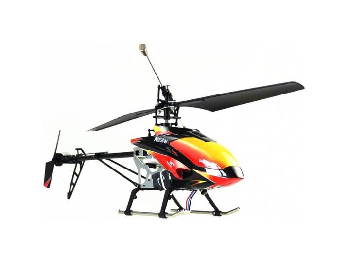 Amewi RC-Helikopter 25190 - Buzzard Pro XL - Helikopter - orange, schwarz