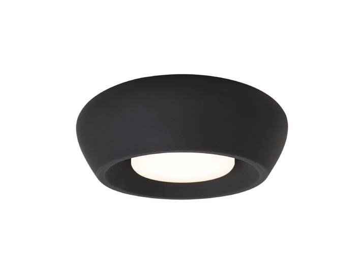 Plafonnier rond moderne noir - Concerto