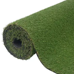 vidaXL Kunstrasen 1x8 m/20 mm Grün