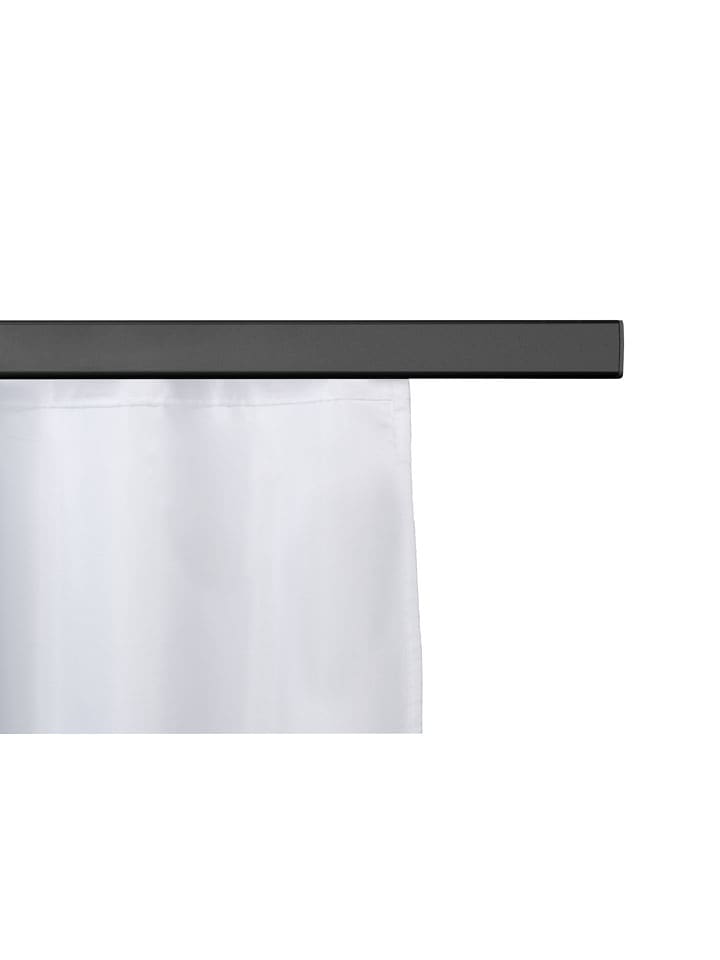 Schöner Wohnen Kollektion Teleskop-Duschschiene "Jete" in Schwarz - (L)210 cm - onesize