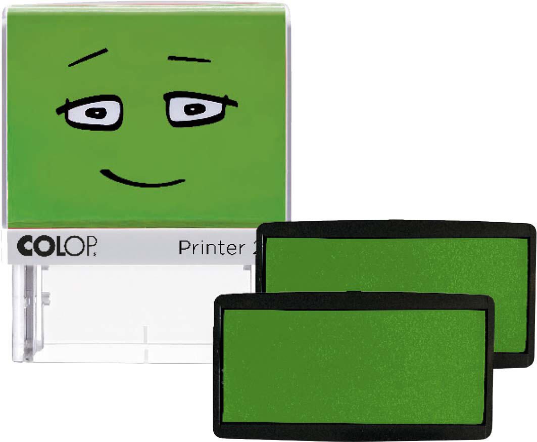 COLOP Stempelkissen Nio School, smooth green 164851