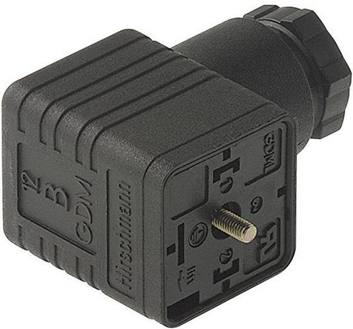 Hirschmann Leitungsdose mit Elektronikeinsatz Schwarz GDML 2016GB 1 Pole:2 + PE 934 407-100-1 Inhalt: 1St.