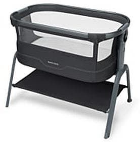 Beistellbett MAXI-COSI "Iora² und Wiege", Baby, Gr. kein Härtegrad, grau (schwarz), Babybetten Beistellbett schwarz kein Härtegrad