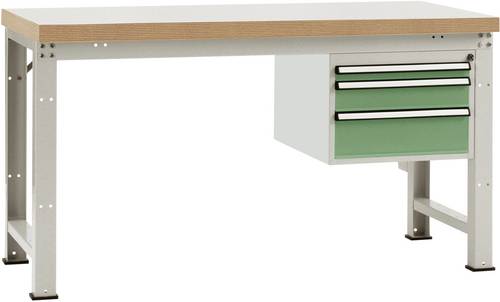Manuflex WP5414.6011 Werkbank Resedagrün (RAL 6011)