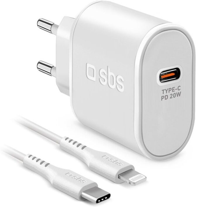CARREGADOR TELEMÓVEL SBS TETRKITPD20LIGW