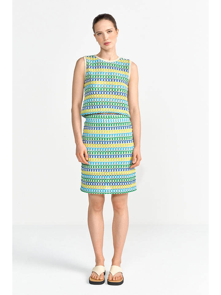 Rich & Royal Top in Bunt - XS