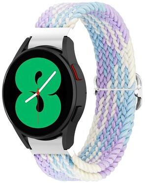 Everyday Crate Samsung Galaxy Watch4 40mm 44mm Woven Watch Band Adjustable Replacement Strap violets