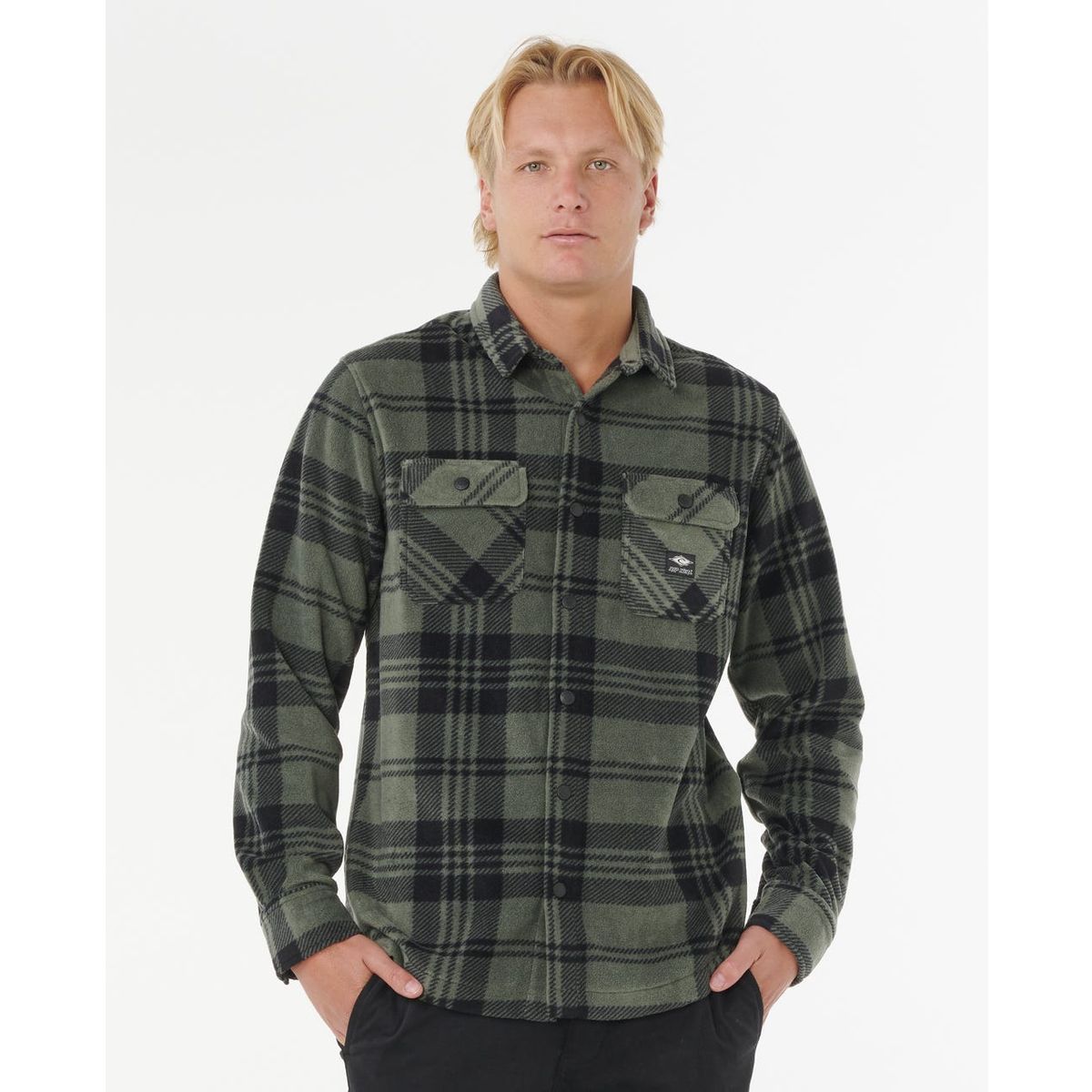 RipCurl FUN Times Polar Fleece Shirt deep cactus (2375) S 05NMSH_2375_S