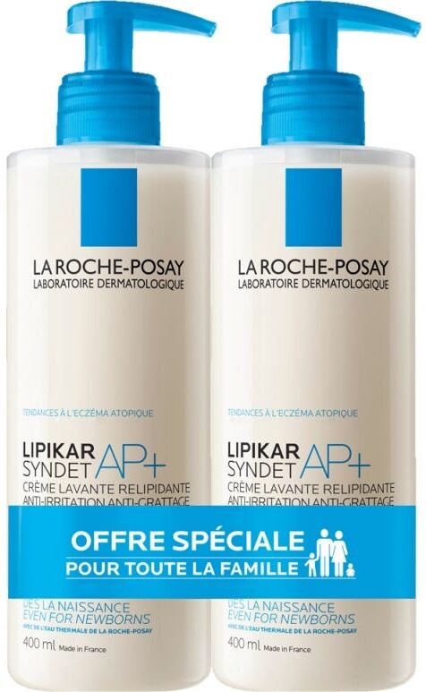 LA ROCHE POSAY La Roche-Posay Lipikar Syndet AP+ 2x400ml