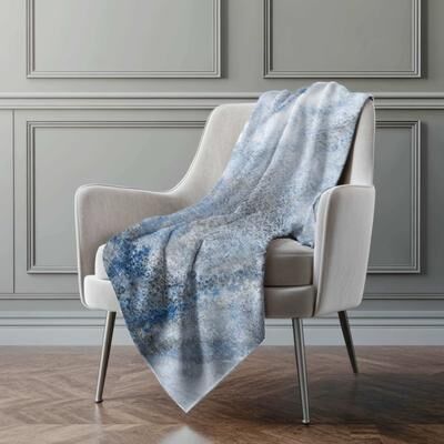 Addison Rugs Premium Machine Washable Contemporary Glam Sherpa Throw Blanket