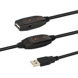 E+P Elektrik USB2.0 Repeaterkabel AA CC 508/15