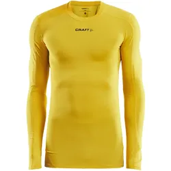 CRAFT Pro Control langarm Kompressionsshirt 552000 - sweden yellow 3XL