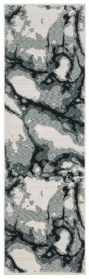 Style Haven Estella Abstract Elements Blue/ Ivory Area Rug