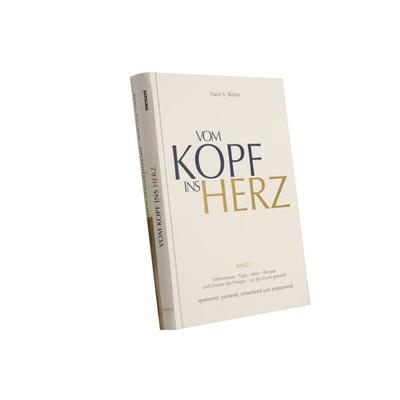 Doppelbuch Vom Kopf ins Herz / Heute, hier, jetzt, Gebundene Ausgabe von Franz X. Bühler,Katharina Thor,Nicolas Prizotti, Menani GmbH,